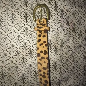 cheetah print belt